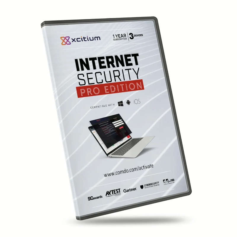 Comodo Pro 1 User 3 Devices Internet Security 12 Months