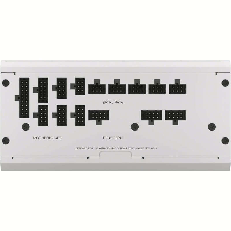 Corsair RM Series RM1000x Shift 1000 Watt 80 PLUS Gold Fully Modular ATX PSU - White