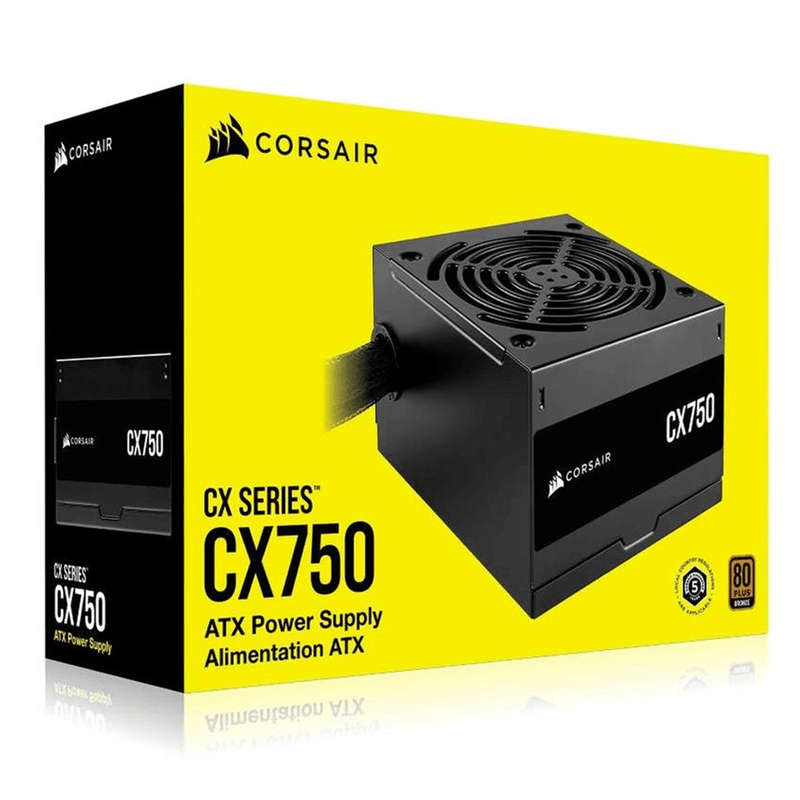Corsair CX750 Series 750W 80 PLUS Bronze ATX Power Supply