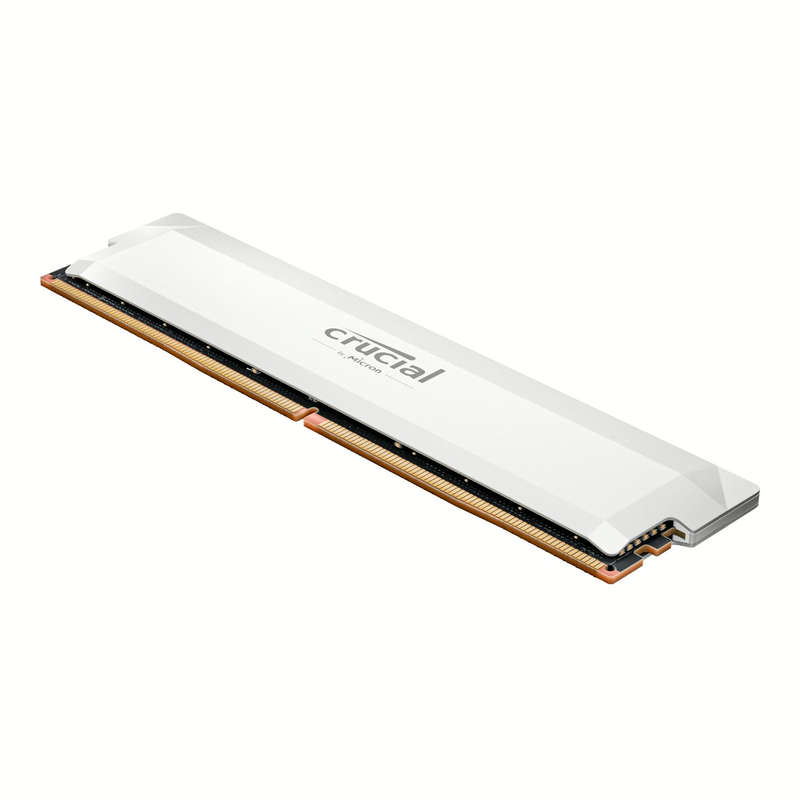 Crucial Pro Overclocking 16GB 6400Mhz DDR5 Desktop Memory White