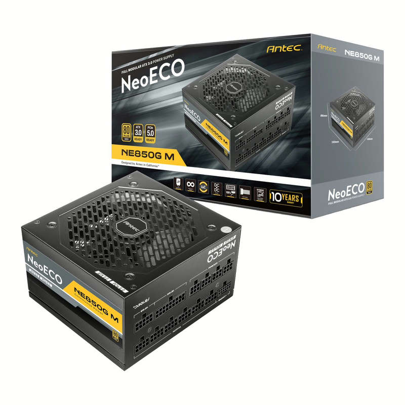 Antec CSK1000 PRO ATX3.1 Semi-Modular 1000W Power Supply (80 PLUS Bronze, PCIe 5.1, ATX 3.1 Certi...