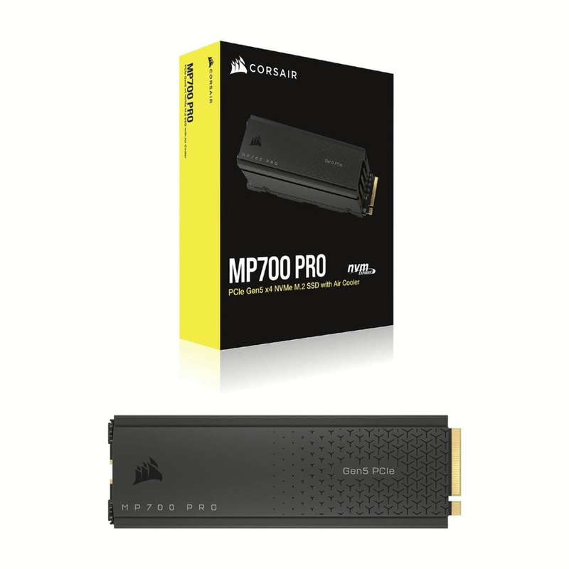 Corsair MP700 Pro 1TB M.2 PCI Express 5.0 NVMe 3D TLC NAND Internal SSD