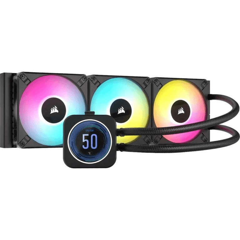 Corsair iCUE H150i ELITE LCD XT 360mm Display Liquid CPU Cooler