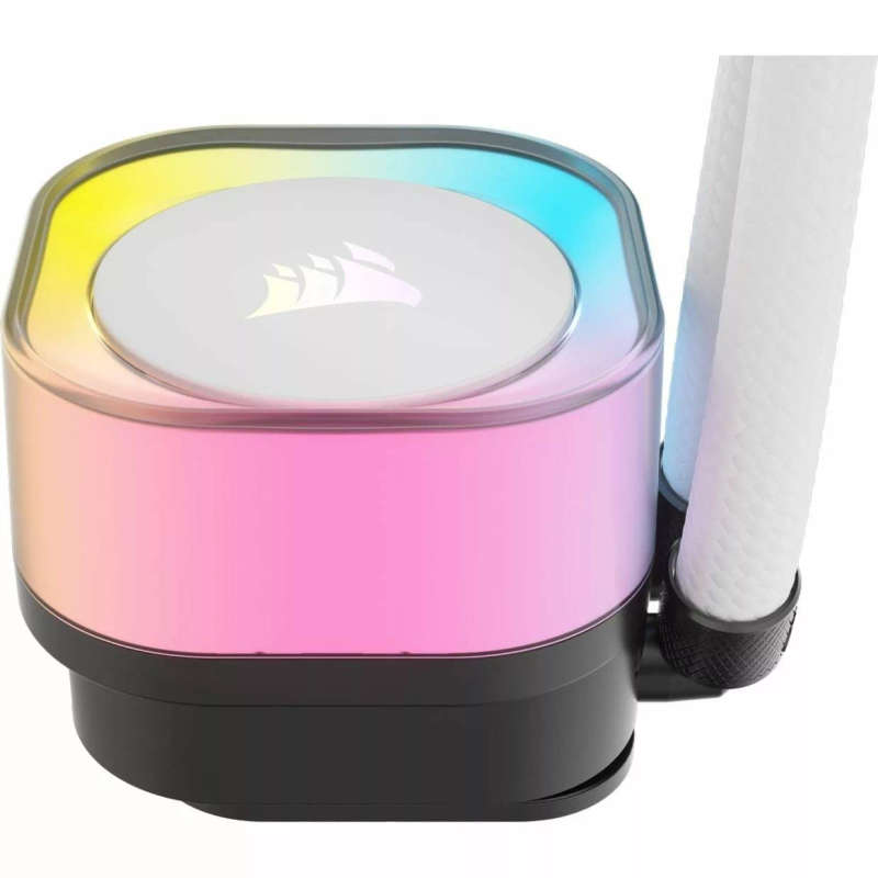 Corsair iCUE Link H100i RGB AIO 240mm Liquid CPU Cooler White