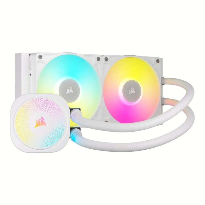 Corsair iCUE LINK TITAN 240 RX RGB AIO 12cm Liquid CPU Cooler White