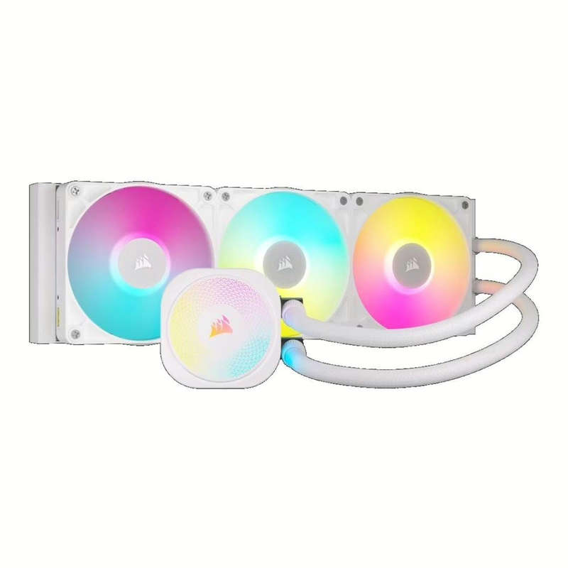 Corsair iCUE LINK Titan 360 RX RGB AIO 12cm Liquid CPU Cooler White