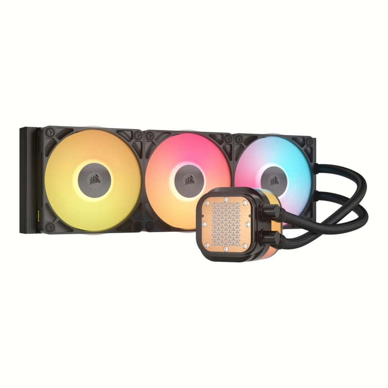 Corsair iCUE LINK TITAN 360 RX LCD 12cm Liquid CPU Cooler Black