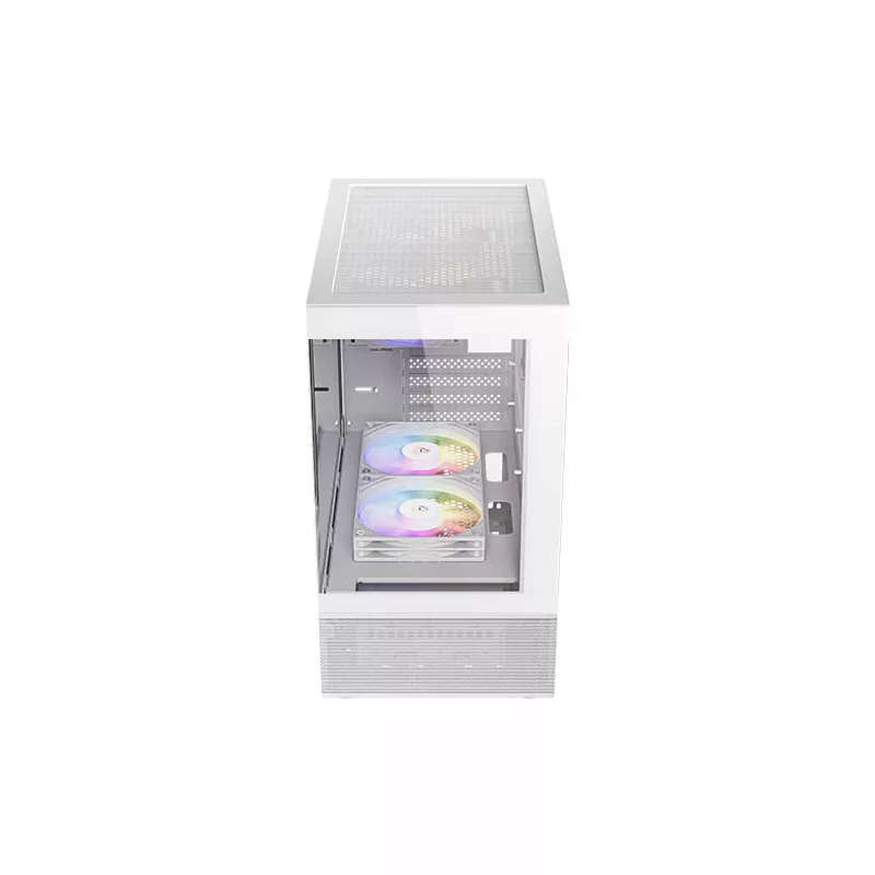 Antec CX200M Elite Micro-ATX | ITX ARGB Mini-Tower Gaming Chassis - White
