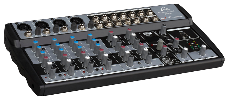 Wharfedale Connect 1202FX/USB 4xMono 4xStereo Channel Mixer with Effects