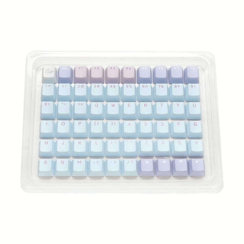 Ducky PBT Double-Shot OEM Profile 132-piece Keycap Set - Macaron
