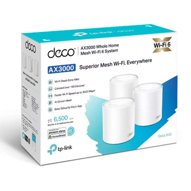 TP-Link AX3000 Whole Home Mesh Wi-Fi 6 System