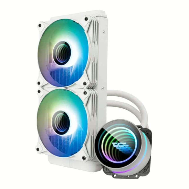 darkFlash DX240 V2.6 Liquid CPU Cooler White