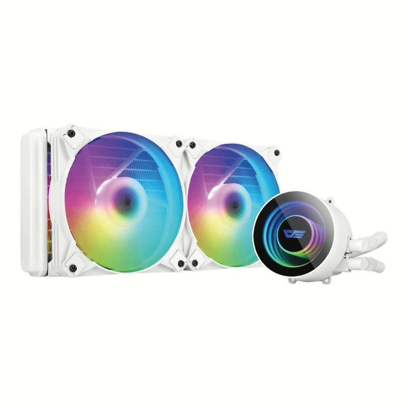 darkFlash DX240 V2.6 Liquid CPU Cooler White