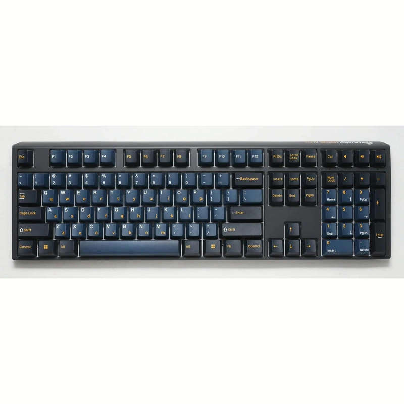 Ducky One 3 Pro Nazca Line Cherry MX2A Speed Silver Linear Mechanical Wired Gaming Keyboard - Black