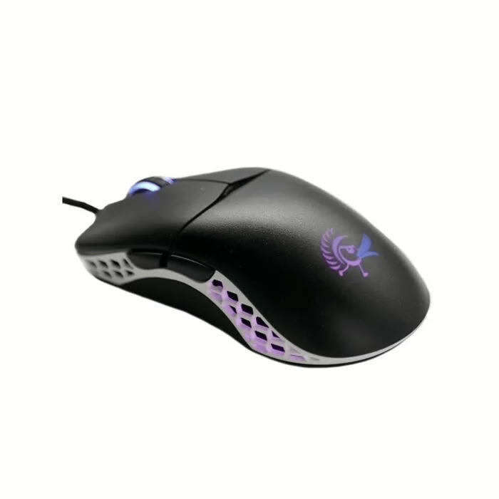 Ducky Feather Ultra Lightweight RGB Ambidextrous Huano Blue 50M Switches Gaming Mouse