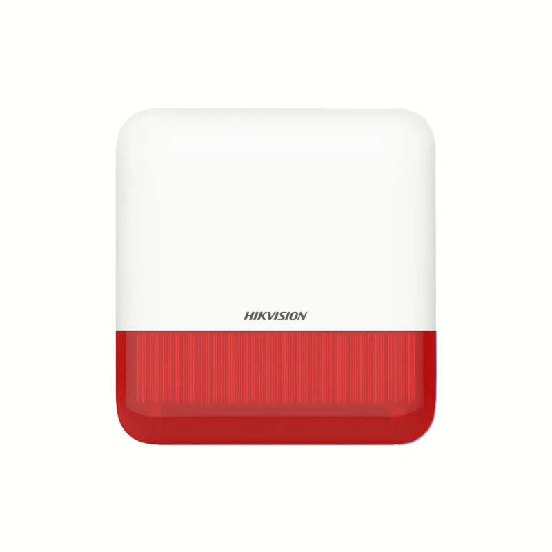 Hikvision AX Pro Wireless External Sounder Red