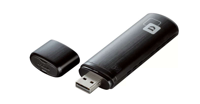 D-Link AC1200, Wireless, USB, WLAN, Wi-Fi 5 (802.11ac), 867 Mbit/s, Black