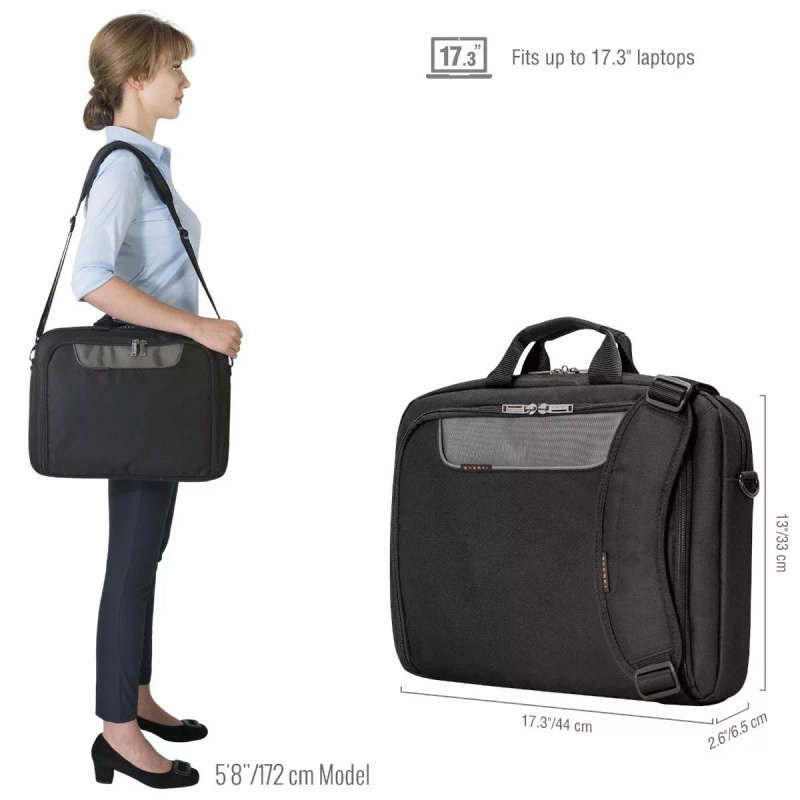 Everki Advance Notebook Bag Briefcase up to 17.3-inch