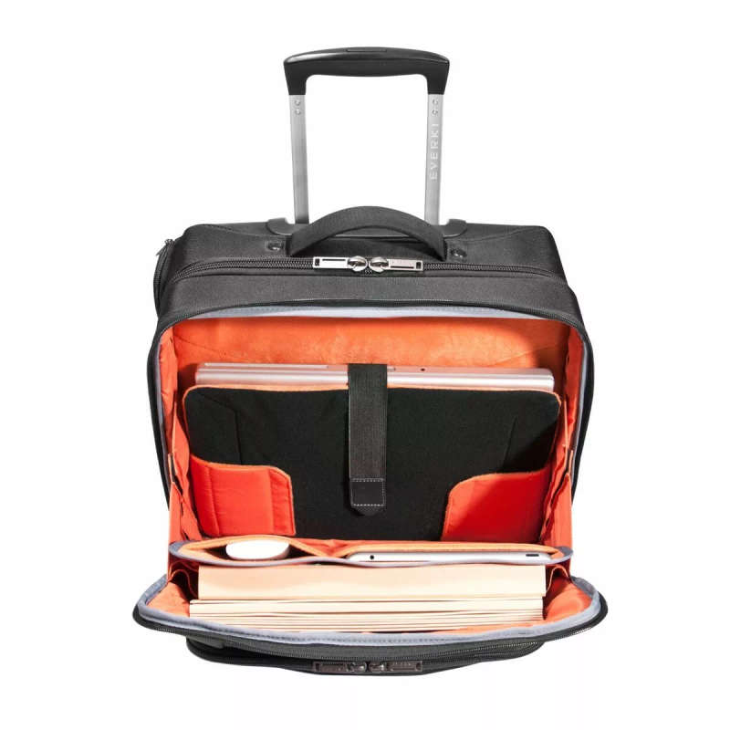 Everki Journey Notebook Trolley Rolling Briefcase 11-inch to 16-inch Adaptable Compartment