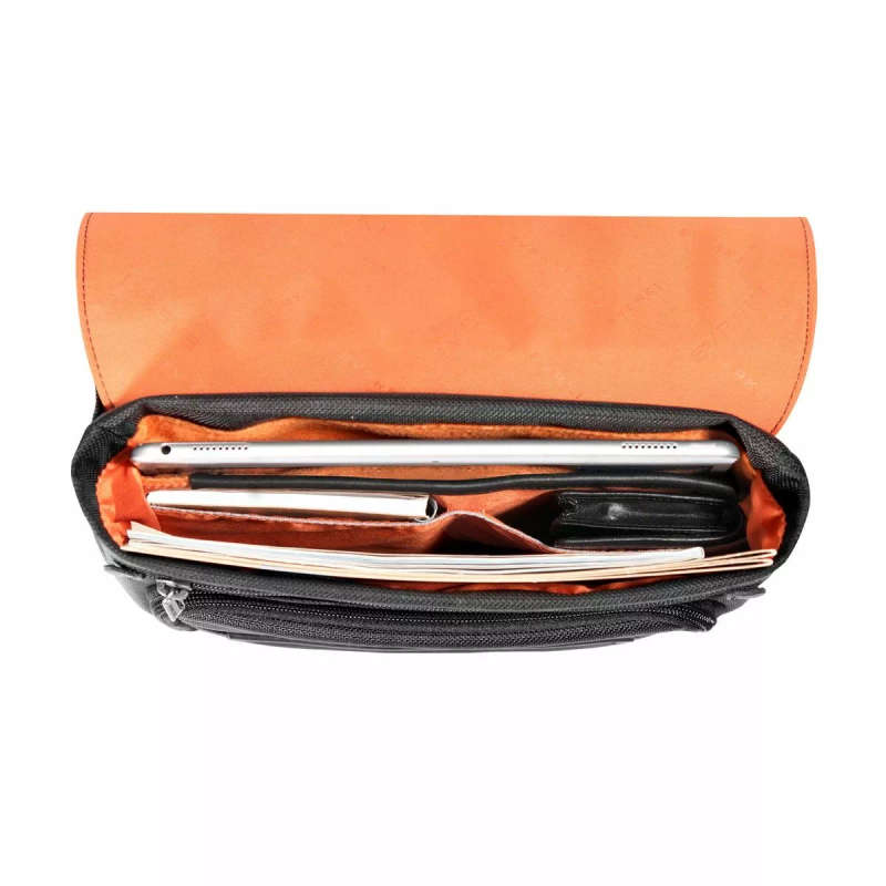 Everki Venue Xl Premium Rfid Mini Messenger Fits iPad Pro 12-inch Surface Pro Macbook 12