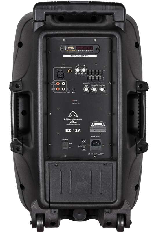Wharfedale Wharfedale EZ12A Portable 12 PA with BT wireless mics and MP3 Player