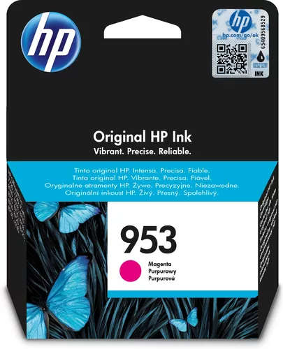 HP 953 Magenta Standard Yield Printer Ink Cartridge Original F6U13AE Single-pack
