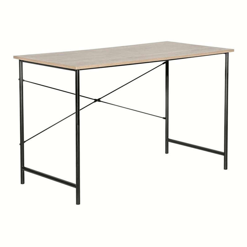 Everfurn Edur Durable Work Desk with Powder-Coated Frame