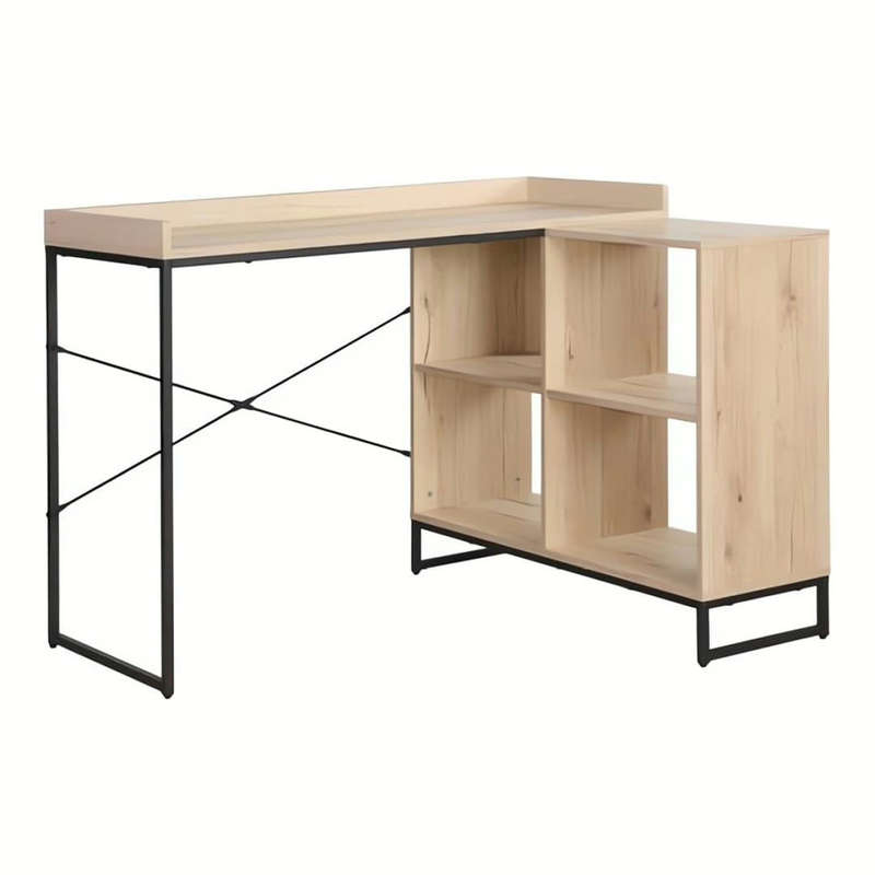 Everfurn Magma Powder Coated Steel Frame Office Desk