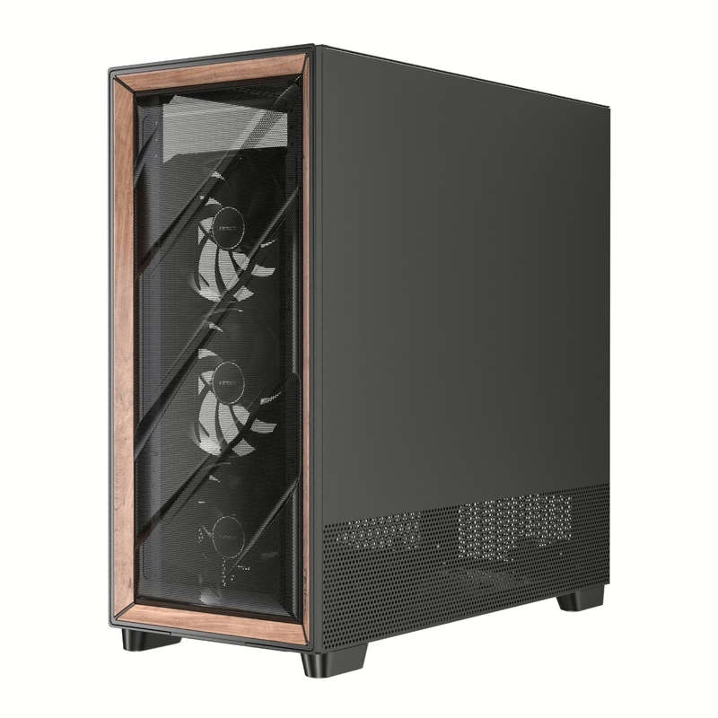Antec FLUX PRO E-ATX Mid Tower Gaming Chassis  Black
