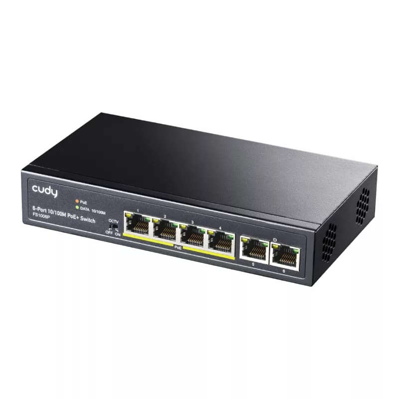 Cudy 6-port Unmanaged Ethernet PoE Switch