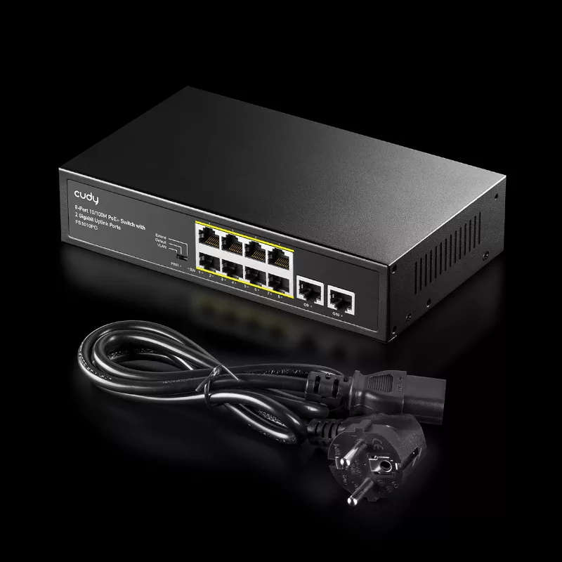 Cudy 10-Port Unmanaged PoE Switch