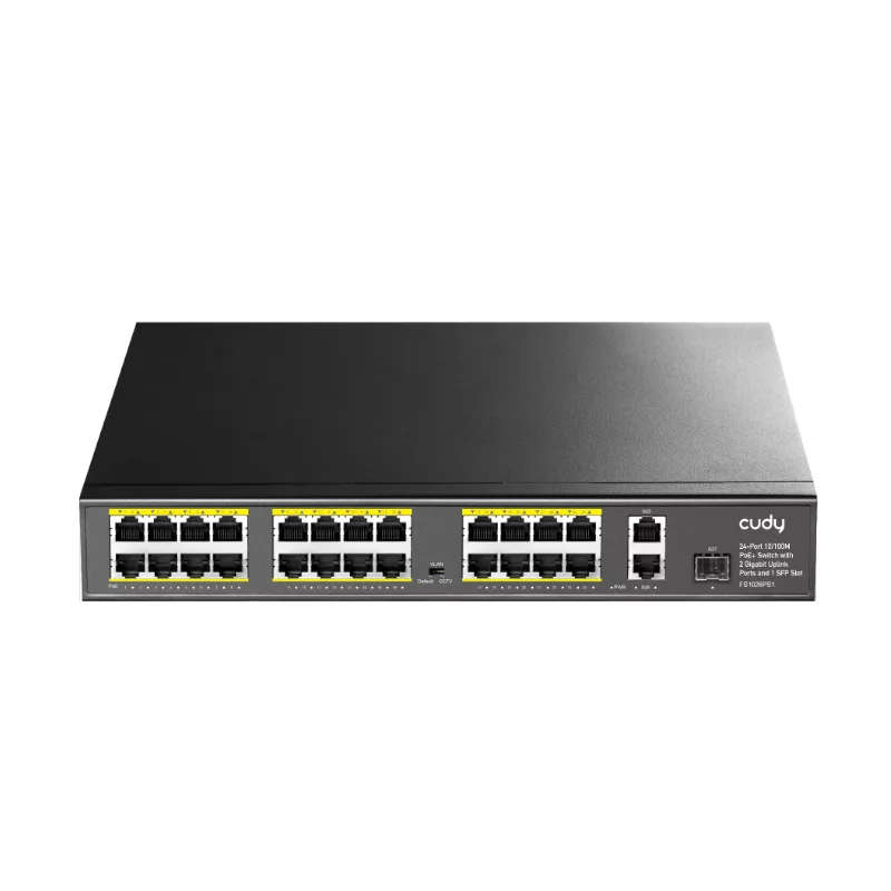 Cudy 24-Port Unmanaged PoE Rack Mount Switch