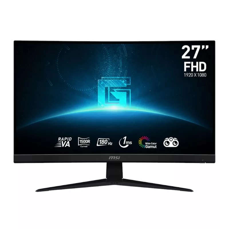 MSI G27C4 E3 27" Gaming Monitor 1920 x 1080 (FHD) VA 170Hz FreeSync Premium HDMI Displayport Tilt...