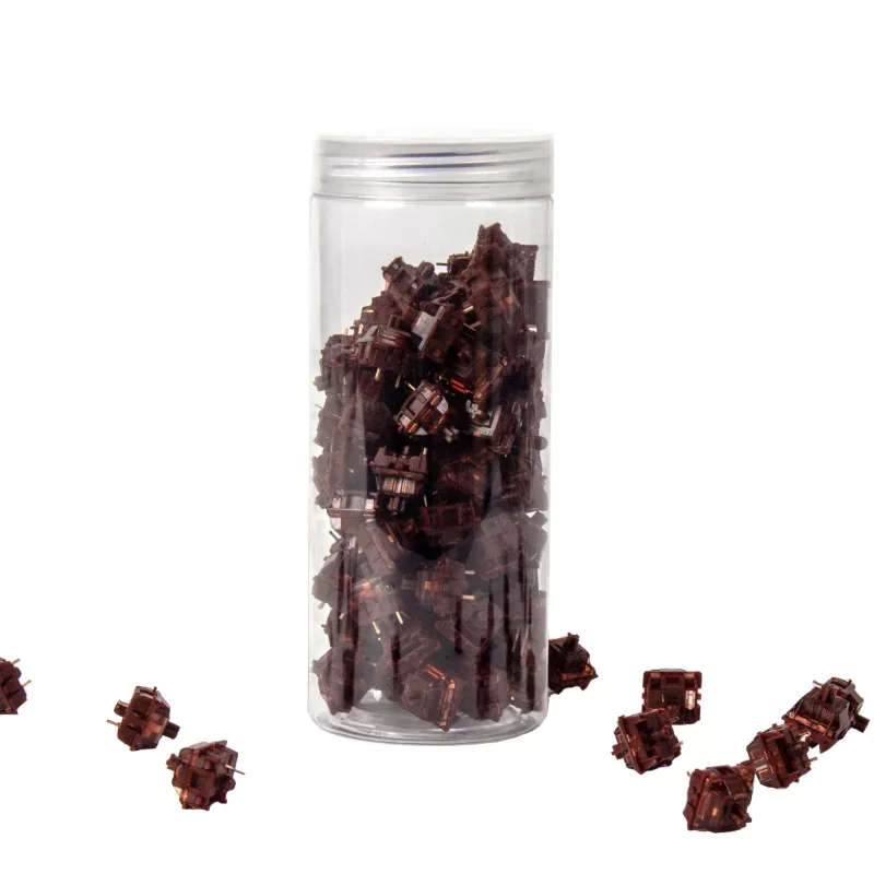 KeyChron Gateron Phantom Mechanical Switch Brown 110-pack