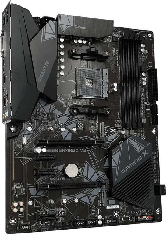 Gigabyte AMD B550 Gaming X Chipset For 3rd Generation AMD Ryzen Processors; 4x Dual DDR4; 2x M2; ...