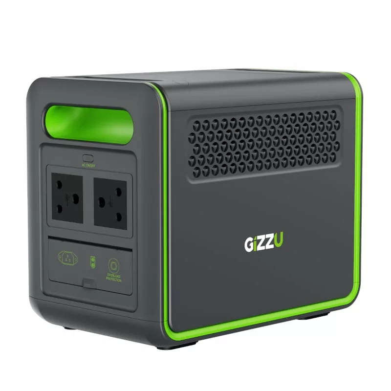 Gizzu Hero Max 1000W 1024Wh LiFePO4 Portable Power Station