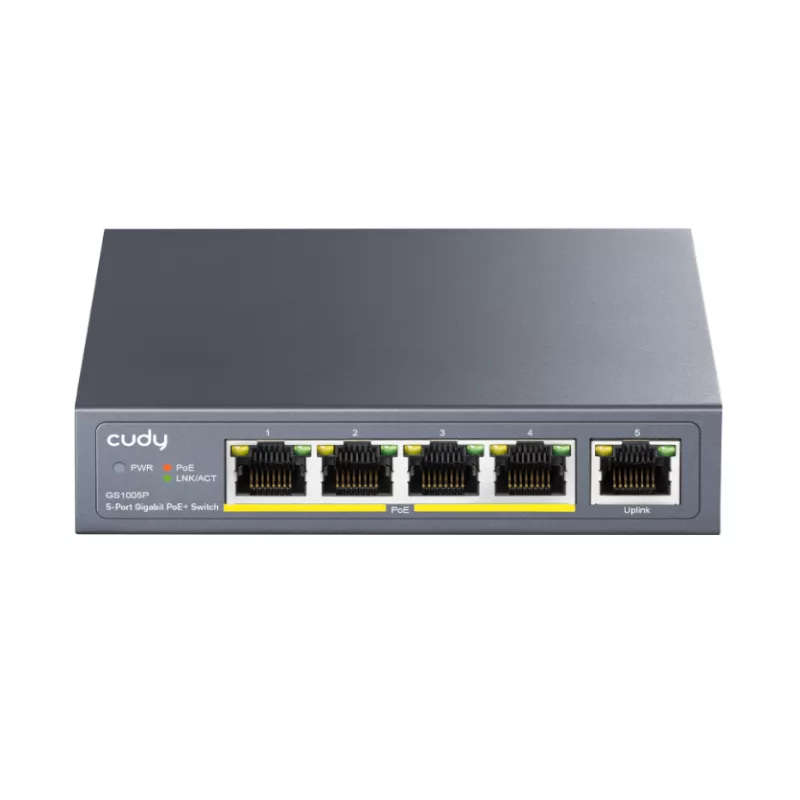 Cudy 5-Port Gigabit PoE Unmanaged Switch
