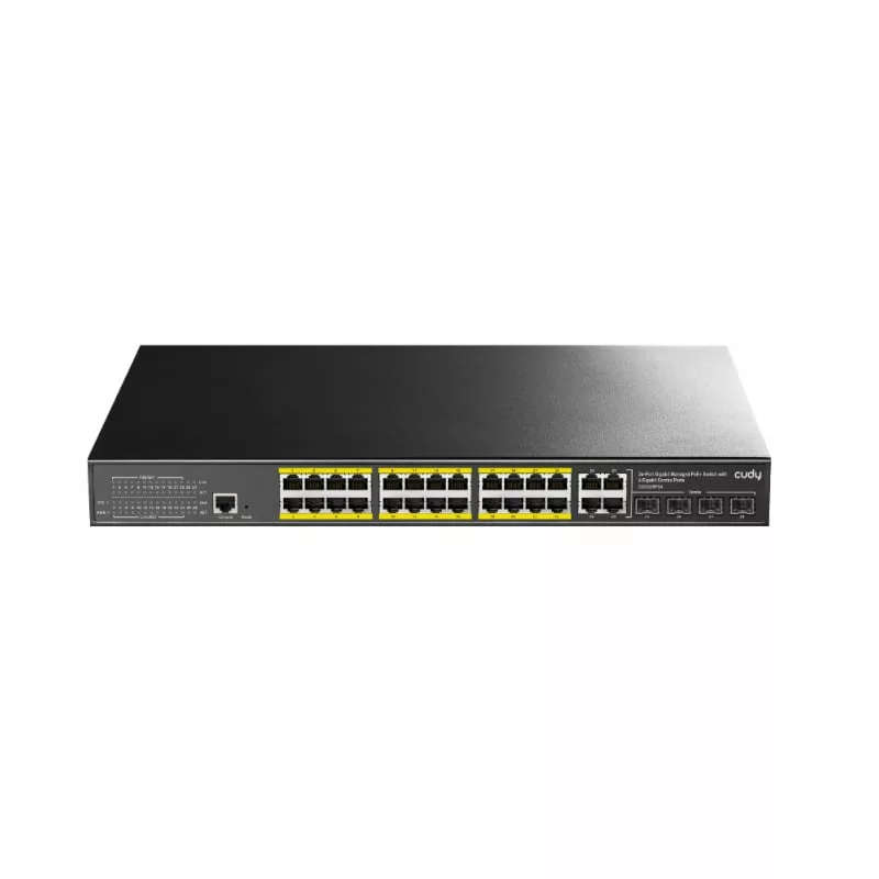 Cudy 24-port Layer 2 Managed Gigabit PoE Switch
