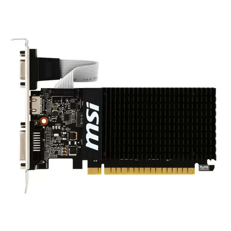 MSI Nvidia GeForce GT710 2GB Low Profile Graphics Card GT7102GD3H_LP