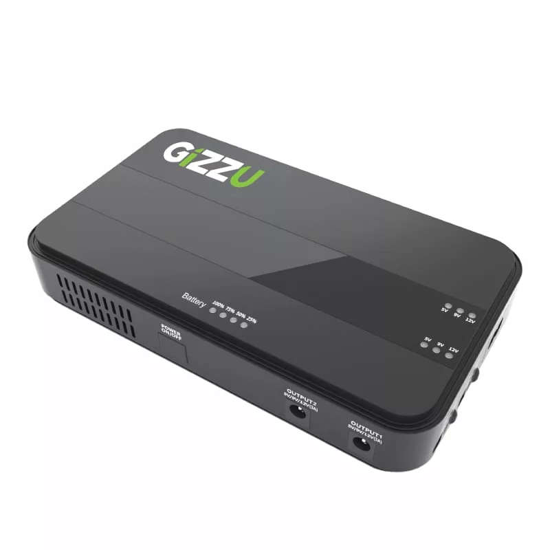 Gizzu GUDP36W Mini 36W 32Wh 8800mAh Dual Voltage DC UPS