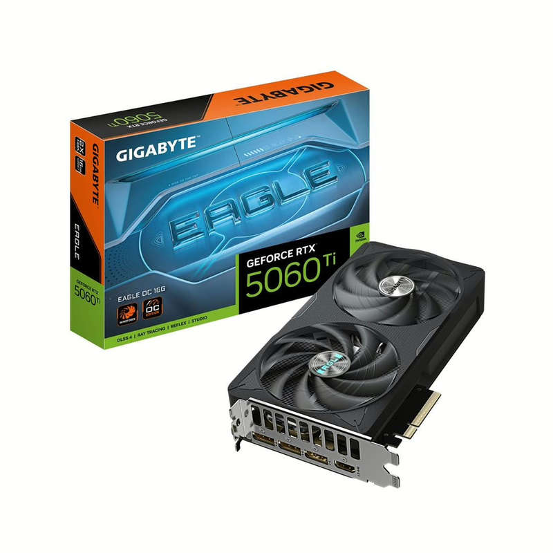 Gigabyte GeForce RTX 5060 Ti Eagle OC 16G 16GB GDDR7 Graphics Card