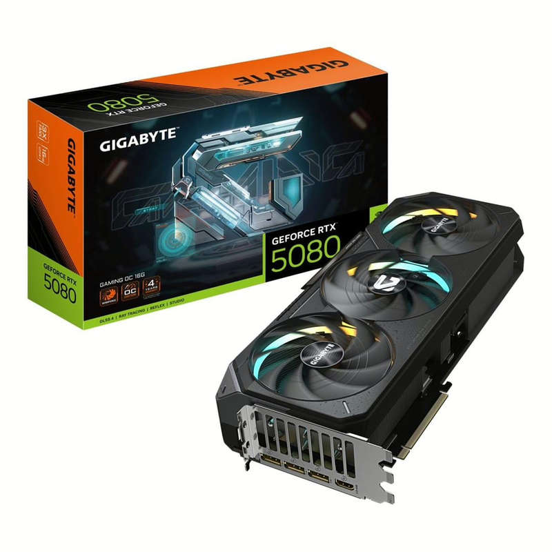 Gigabyte GeForce RTX 5080 Gaming OC 16GB GDDR7 Graphics Card