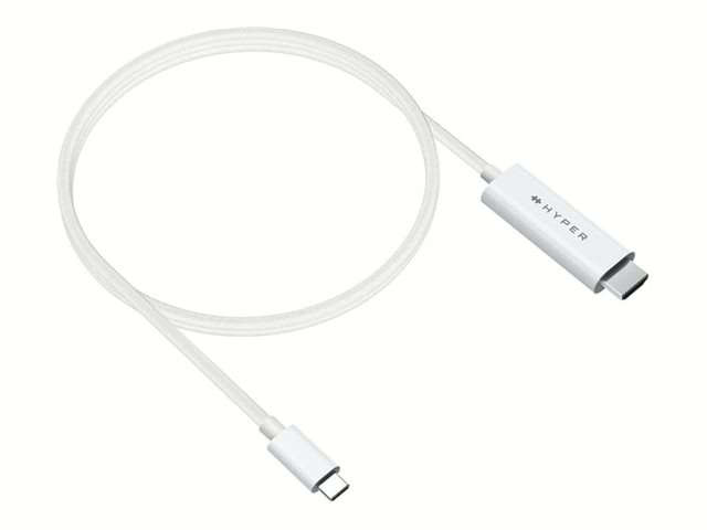 Targus HyperDrive USB-C to HDMI 4K 60Hz Cable White