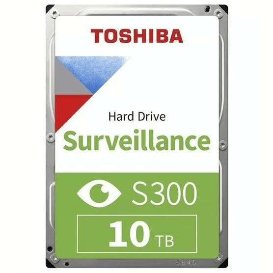 Toshiba S300 3.5-inch 10TB Surveillance Internal Hard Drive