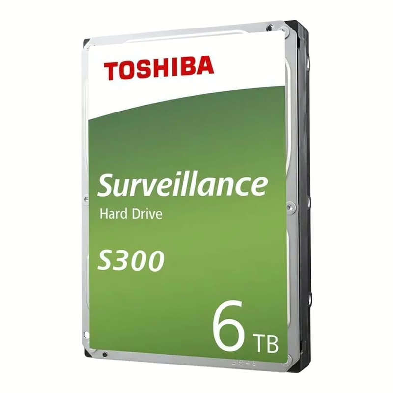 Toshiba S300 3.5-inch 6TB SATA III Surveillance Internal Hard Drive