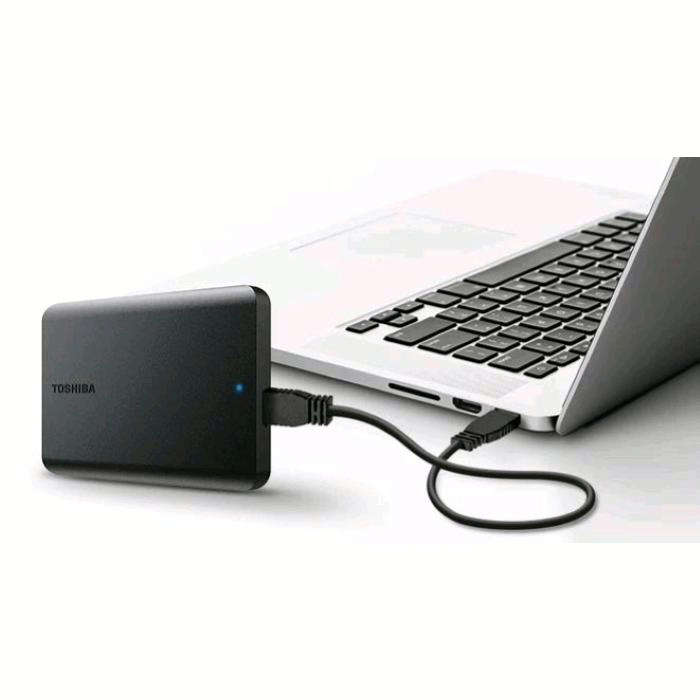 Toshiba Canvio Basics 1TB External Hard Drive Black