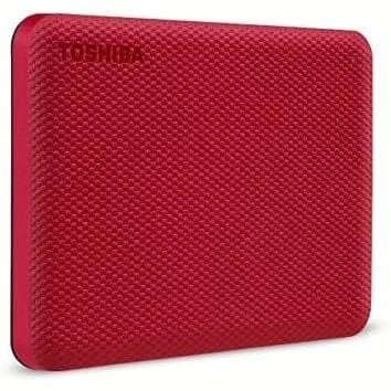 Toshiba Canvio Advance 2.5-inch 2TB USB Type-A Red External Hard Drive
