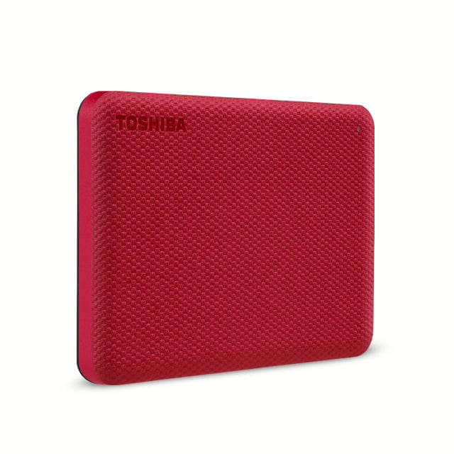 Toshiba Canvio Advance 2.5-inch 4TB USB Type-A External Hard Drive Red