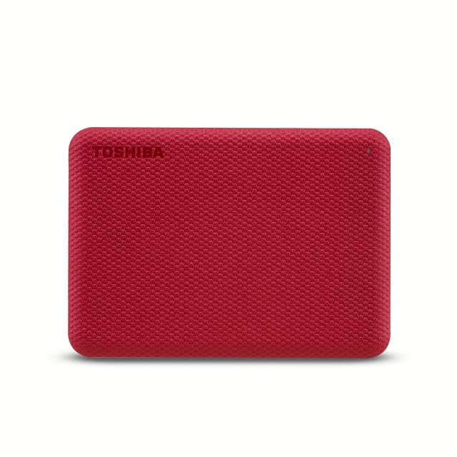 Toshiba Canvio Advance 2.5-inch 4TB USB Type-A External Hard Drive Red