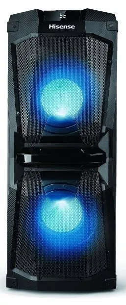 Hisense HP120 Party Speaker; Power Output: 200W; Line in (3.5mm)